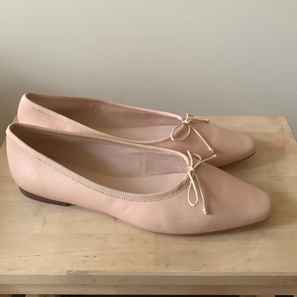 Loeffler Randall blush pink ballet flats - worn once